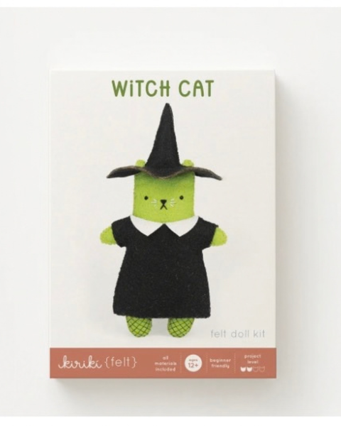 Felt Doll Kit - Witch Cat