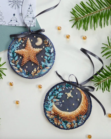 Beaded Embroidery Kit - Star Shine