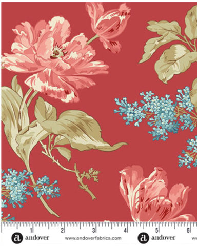 Lighthouse - Front Porch Bouquet, Red Roof