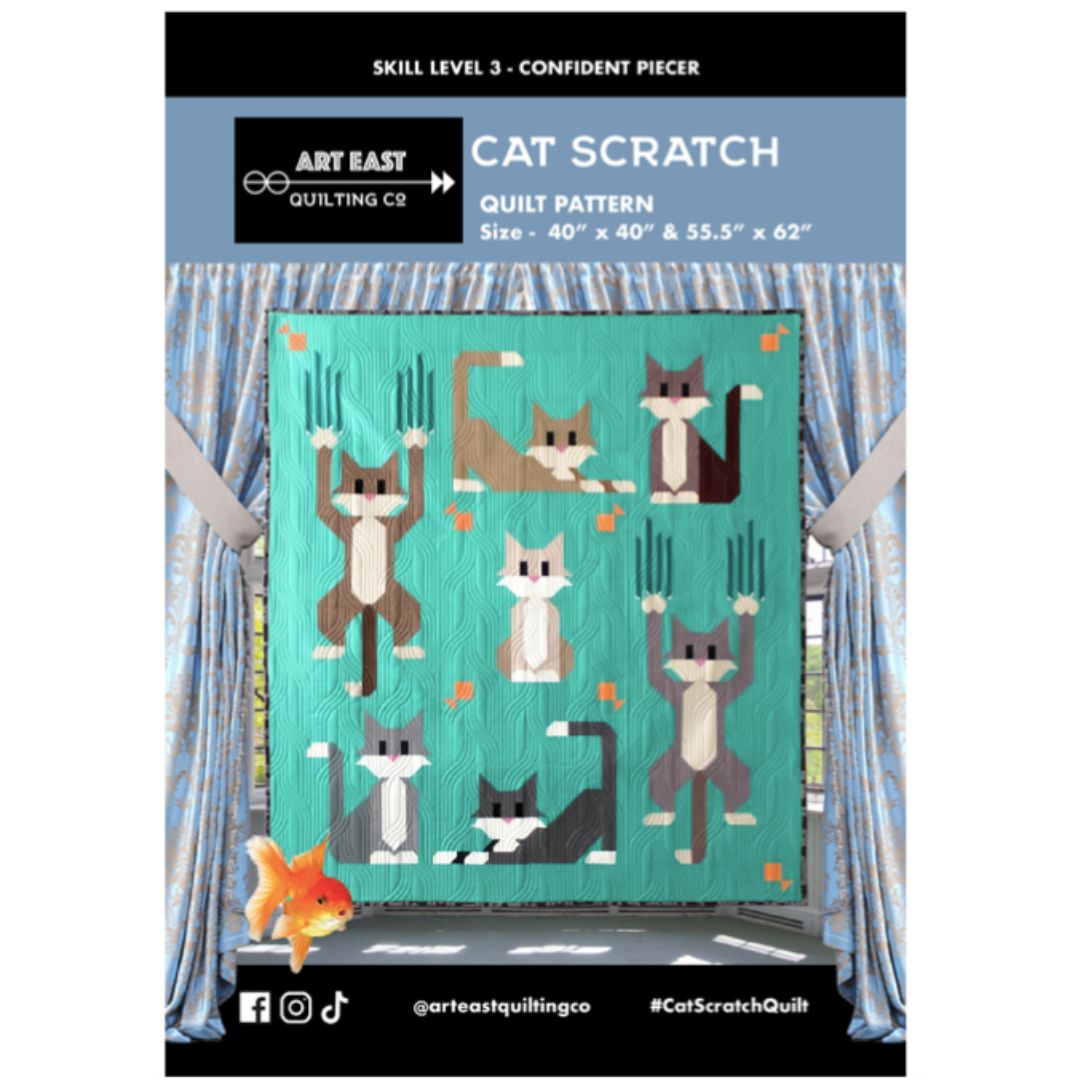 Art East Quilting Co - Cat Scratch