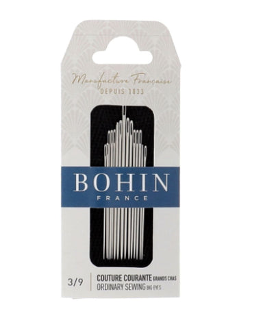 Bohin needle package on a white background