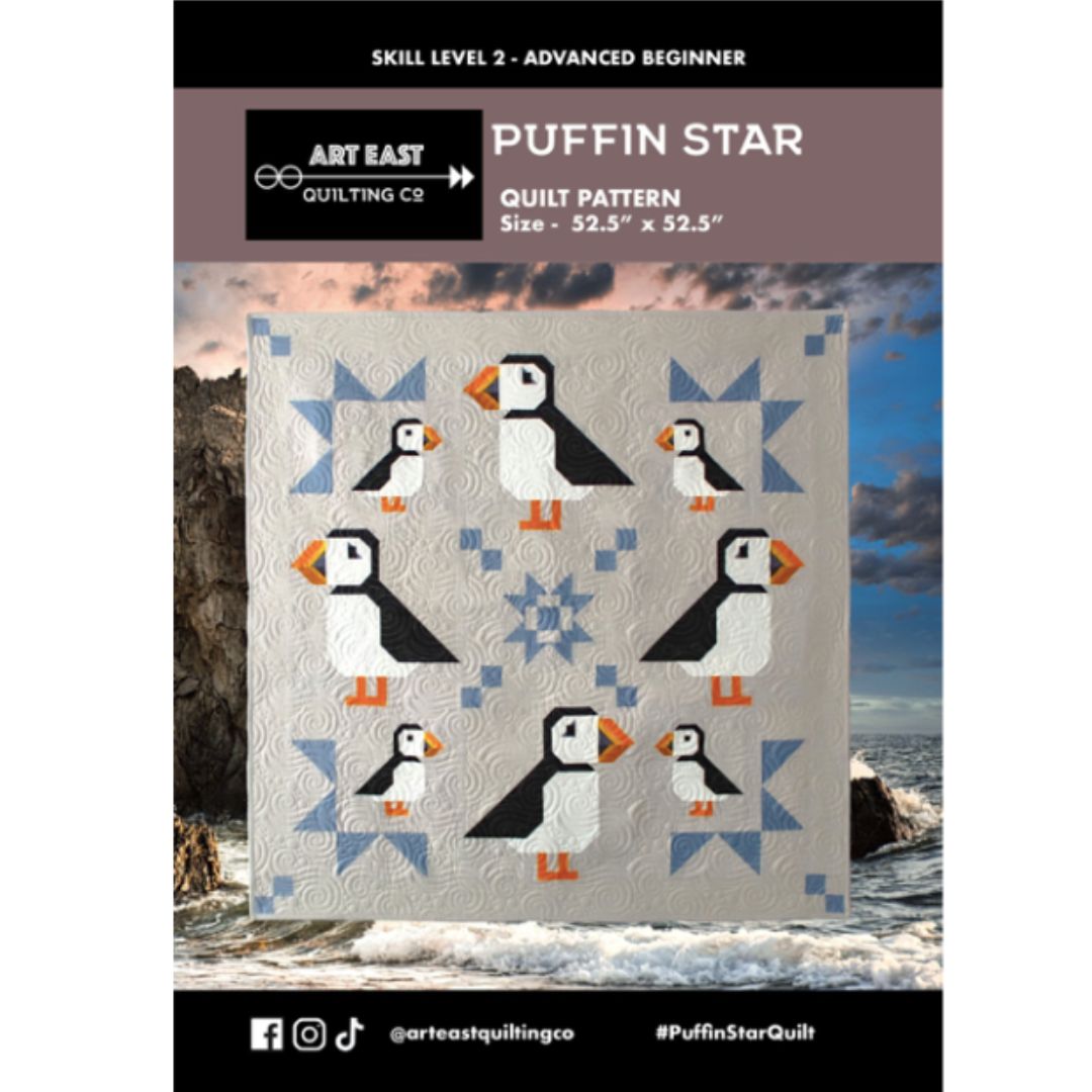 Art East Quilting Co - Puffin Star