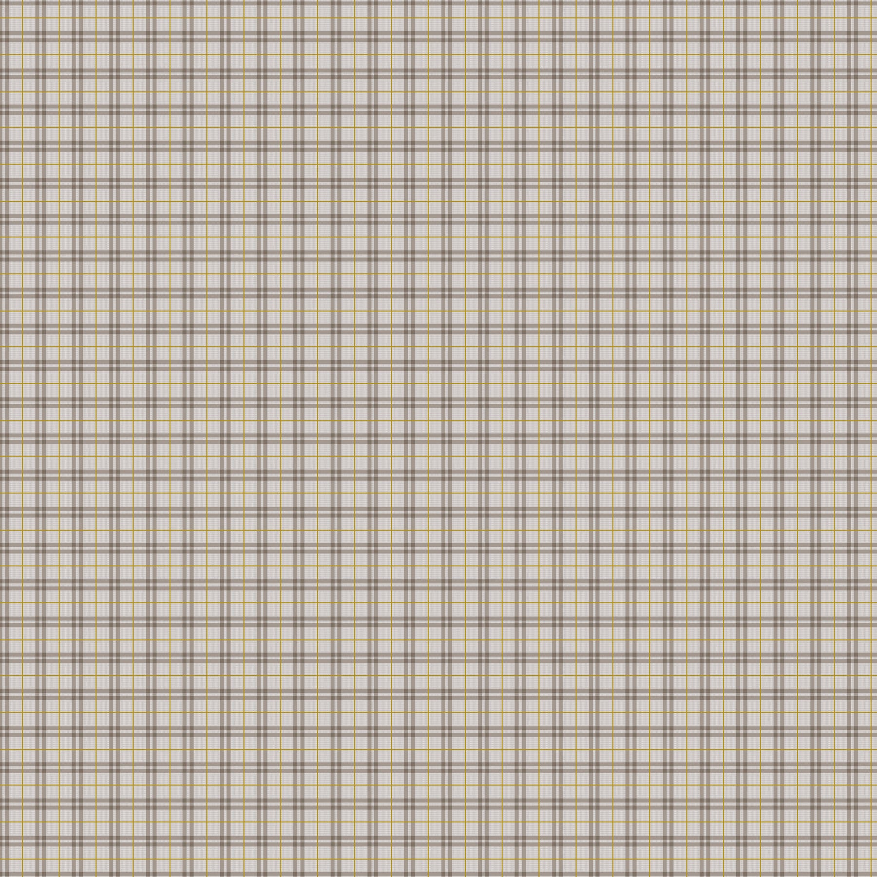 Winter Dreams -  Gingham, Taupe