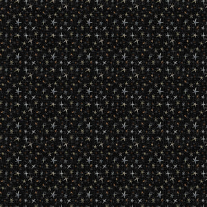 Winter Dreams -  Stars, Black