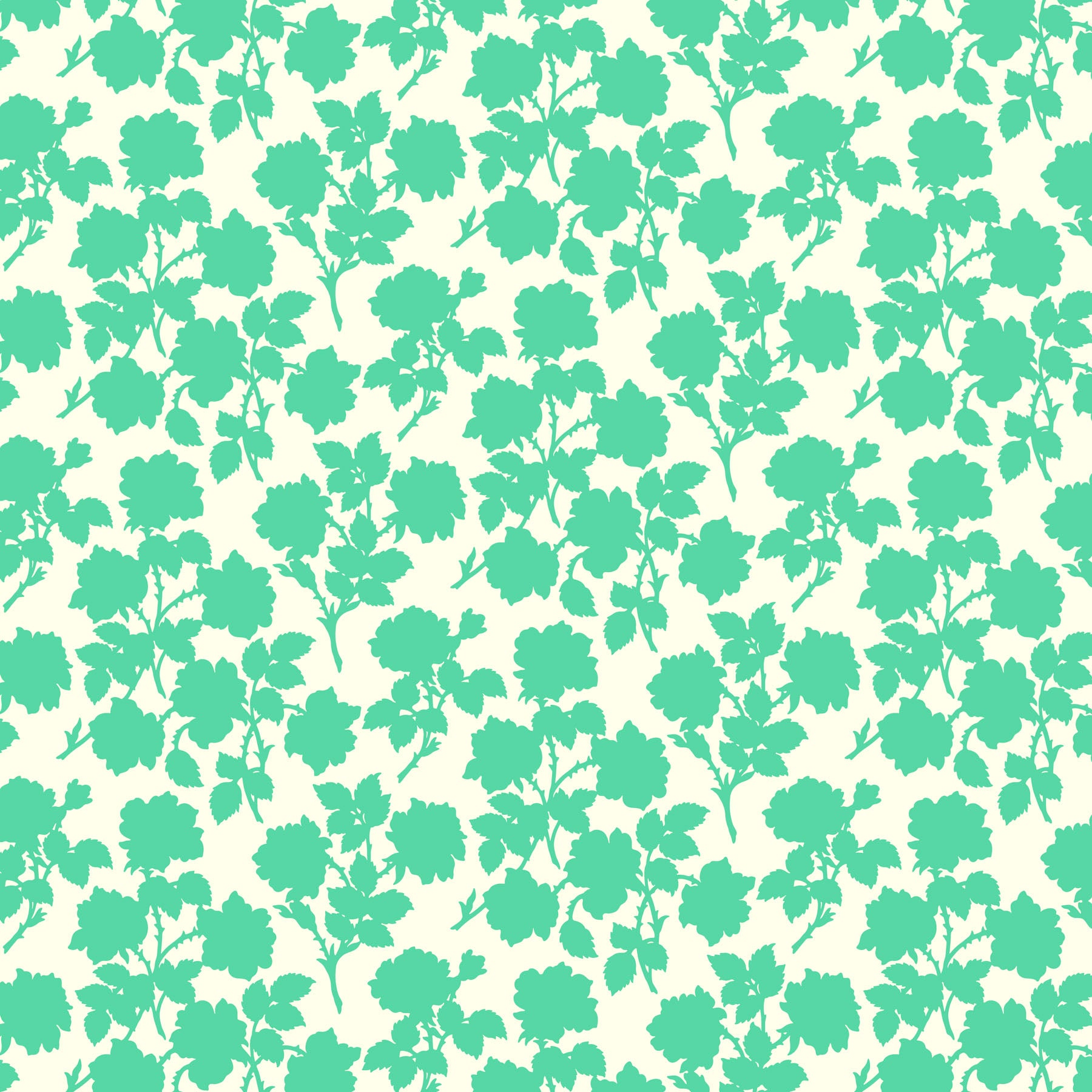 pop sugar cotton fabric, bramble, turquoise