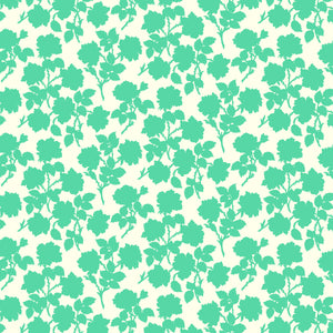 pop sugar cotton fabric, bramble, turquoise
