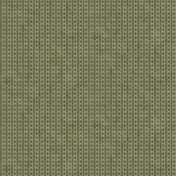 Pattern of small stars on a green background