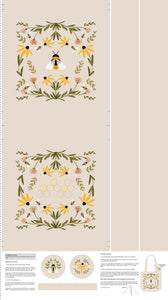 PRE-ORDER - Humblebee - Canvas Tote Panel