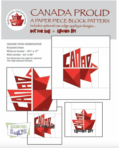 Sugar Free Quilts - Canada Proud
