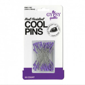 The Gypsy Quilter - Cool Pins, Purple