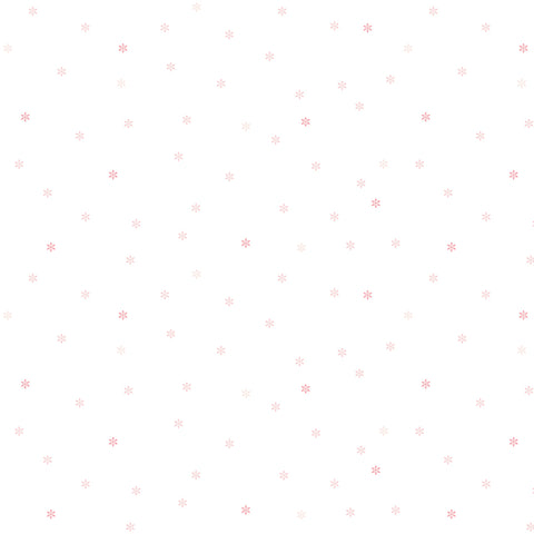 White background with small red star patterns