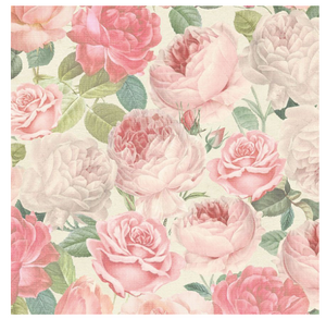 Jardin - Packed Roses, Cream