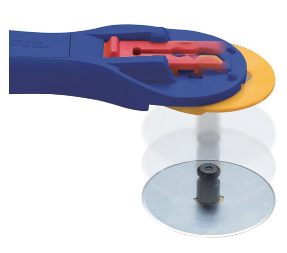 Olfa - 45mm Quick Change Rotary Cutter, Navy