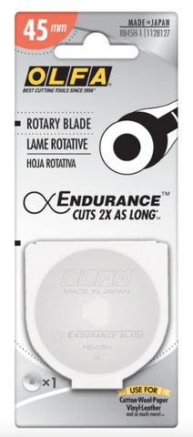 Olfa - 45mm Endurance Rotary Blades, 1 pk