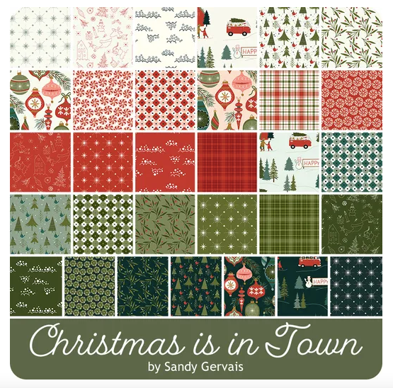 Christmas is in Town - 10-inch squares - Pre-Order