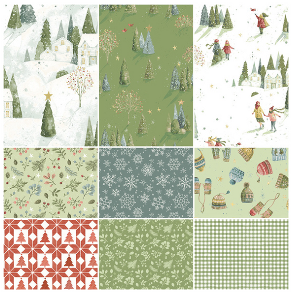 Magical Winterland - 10-inch squares - Pre-Order