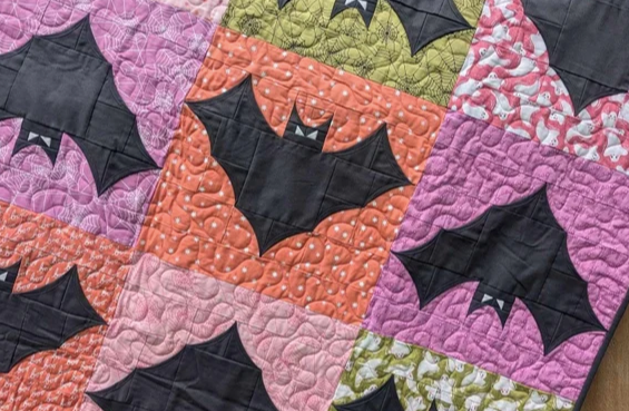 Slice of Pi Quilts - Bat Crazy