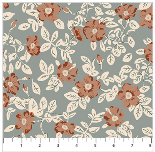 Charmwood - Floral, Green - Pre-Order