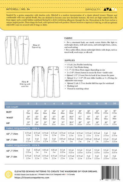 PRE-ORDER Closet Core - Mitchell Trousers