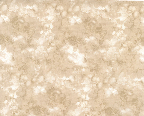 Watercolour textured fabric in shades of beige