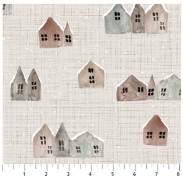 Winter Dreams - Houses, Taupe