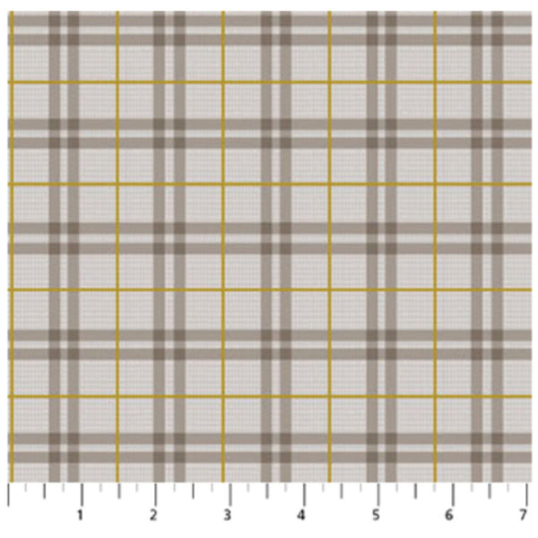 Winter Dreams -  Gingham, Taupe