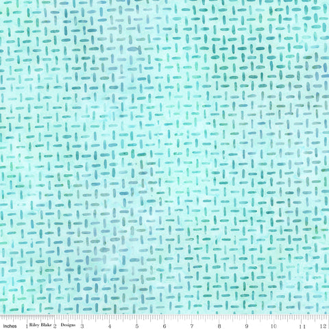 Patterned fabric with small blue lines on a light blue background