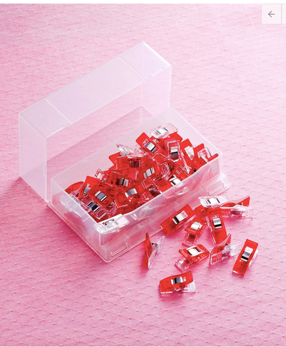 Clover - Wonder Clips, Red (50)