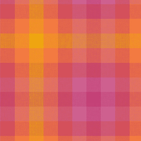 Kaleidoscope Plaids - Sunrise