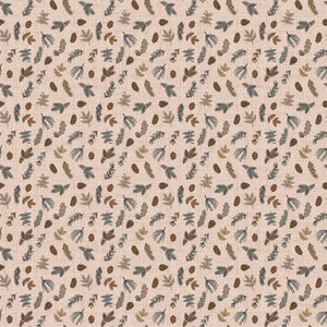 Mountains Calling - Pinecones, Taupe