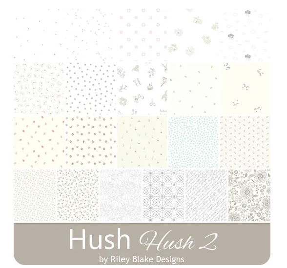 Hush Hush 2 - 10-inch squares