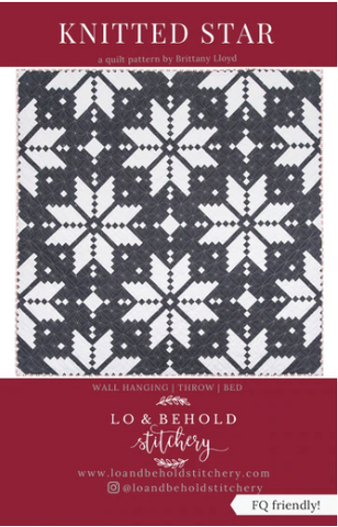 Lo & Behold Stitchery - Knitted Star