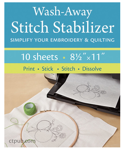 C & T Publishing - Wash-away Stitch Stabilizer