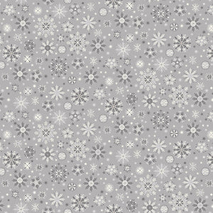 Scandi 2022 - Snowflakes, Grey